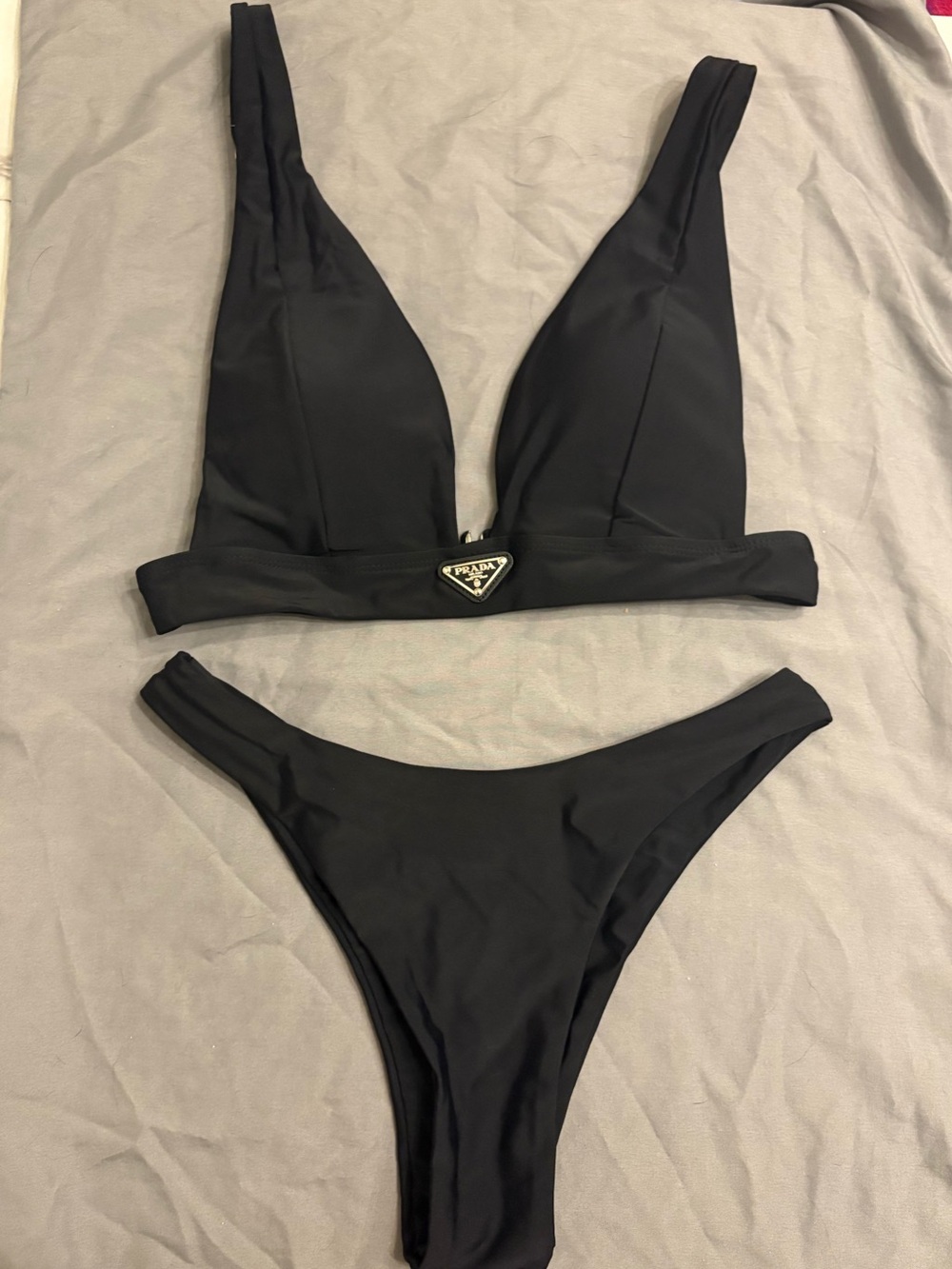 Prada Black Bikini Set